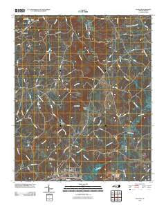 Polkton North Carolina Historical topographic map, 1:24000 scale, 7.5 X 7.5 Minute, Year 2010