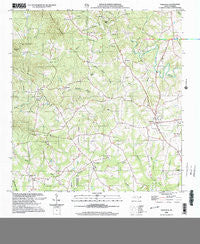 Polkville North Carolina Historical topographic map, 1:24000 scale, 7.5 X 7.5 Minute, Year 2002