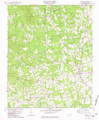 Polkville North Carolina Historical topographic map, 1:24000 scale, 7.5 X 7.5 Minute, Year 1982