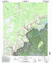 Pollocksville North Carolina Historical topographic map, 1:24000 scale, 7.5 X 7.5 Minute, Year 1994
