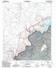 Pollocksville North Carolina Historical topographic map, 1:24000 scale, 7.5 X 7.5 Minute, Year 1994