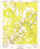 Pollocksville North Carolina Historical topographic map, 1:24000 scale, 7.5 X 7.5 Minute, Year 1950