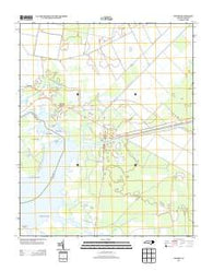 Ponzer North Carolina Historical topographic map, 1:24000 scale, 7.5 X 7.5 Minute, Year 2013