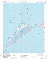Portsmouth North Carolina Historical topographic map, 1:24000 scale, 7.5 X 7.5 Minute, Year 1948