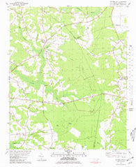 Potters Hill North Carolina Historical topographic map, 1:24000 scale, 7.5 X 7.5 Minute, Year 1980
