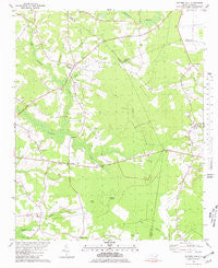 Potters Hill North Carolina Historical topographic map, 1:24000 scale, 7.5 X 7.5 Minute, Year 1980