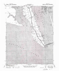 Powells Point North Carolina Historical topographic map, 1:62500 scale, 15 X 15 Minute, Year 1940