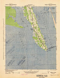 Powells Point North Carolina Historical topographic map, 1:62500 scale, 15 X 15 Minute, Year 1940