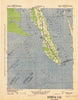 Powells Point North Carolina Historical topographic map, 1:62500 scale, 15 X 15 Minute, Year 1940