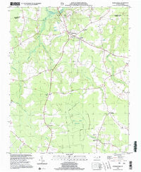 Powellsville North Carolina Historical topographic map, 1:24000 scale, 7.5 X 7.5 Minute, Year 2000