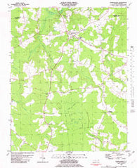 Powellsville North Carolina Historical topographic map, 1:24000 scale, 7.5 X 7.5 Minute, Year 1982