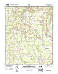 Powellsville North Carolina Historical topographic map, 1:24000 scale, 7.5 X 7.5 Minute, Year 2013