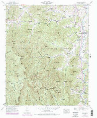 Prentiss North Carolina Historical topographic map, 1:24000 scale, 7.5 X 7.5 Minute, Year 1946
