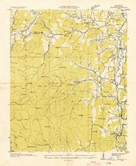 Prentiss North Carolina Historical topographic map, 1:24000 scale, 7.5 X 7.5 Minute, Year 1935