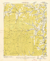 Prentiss North Carolina Historical topographic map, 1:24000 scale, 7.5 X 7.5 Minute, Year 1935