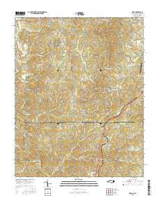 Price North Carolina Current topographic map, 1:24000 scale, 7.5 X 7.5 Minute, Year 2016
