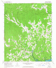 Purlear North Carolina Historical topographic map, 1:24000 scale, 7.5 X 7.5 Minute, Year 1966