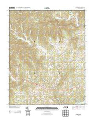 Purlear North Carolina Historical topographic map, 1:24000 scale, 7.5 X 7.5 Minute, Year 2013