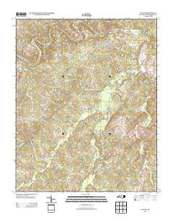 Putnam North Carolina Historical topographic map, 1:24000 scale, 7.5 X 7.5 Minute, Year 2013