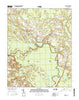 Quitsna North Carolina Current topographic map, 1:24000 scale, 7.5 X 7.5 Minute, Year 2016