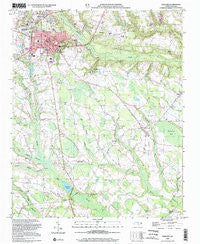 Raeford North Carolina Historical topographic map, 1:24000 scale, 7.5 X 7.5 Minute, Year 2002