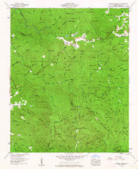Rainbow Springs North Carolina Historical topographic map, 1:24000 scale, 7.5 X 7.5 Minute, Year 1957