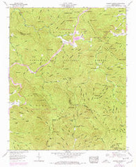 Rainbow Springs North Carolina Historical topographic map, 1:24000 scale, 7.5 X 7.5 Minute, Year 1957
