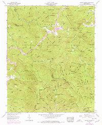Rainbow Springs North Carolina Historical topographic map, 1:24000 scale, 7.5 X 7.5 Minute, Year 1957