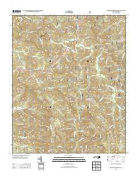 Rainbow Springs North Carolina Historical topographic map, 1:24000 scale, 7.5 X 7.5 Minute, Year 2013