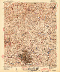 Raleigh North Carolina Historical topographic map, 1:62500 scale, 15 X 15 Minute, Year 1943