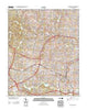 Raleigh West North Carolina Historical topographic map, 1:24000 scale, 7.5 X 7.5 Minute, Year 2013