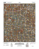 Ramseur North Carolina Historical topographic map, 1:24000 scale, 7.5 X 7.5 Minute, Year 2010