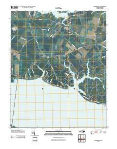 Ransomville North Carolina Historical topographic map, 1:24000 scale, 7.5 X 7.5 Minute, Year 2010
