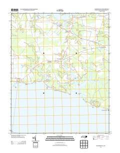 Ransomville North Carolina Historical topographic map, 1:24000 scale, 7.5 X 7.5 Minute, Year 2013