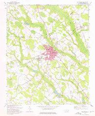 Red Springs North Carolina Historical topographic map, 1:24000 scale, 7.5 X 7.5 Minute, Year 1974