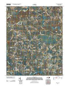 Red Oak North Carolina Historical topographic map, 1:24000 scale, 7.5 X 7.5 Minute, Year 2010