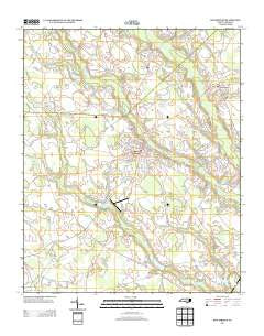 Red Springs North Carolina Historical topographic map, 1:24000 scale, 7.5 X 7.5 Minute, Year 2013