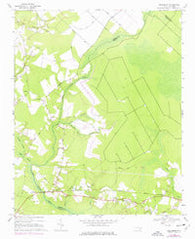 Reelsboro North Carolina Historical topographic map, 1:24000 scale, 7.5 X 7.5 Minute, Year 1969