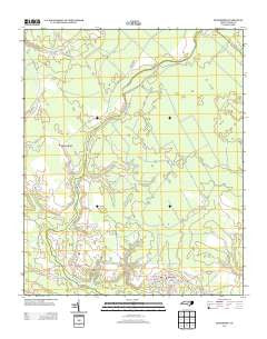 Reelsboro North Carolina Historical topographic map, 1:24000 scale, 7.5 X 7.5 Minute, Year 2013