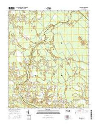 Reelsboro North Carolina Current topographic map, 1:24000 scale, 7.5 X 7.5 Minute, Year 2016