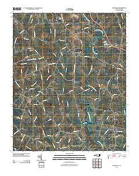 Reepsville North Carolina Historical topographic map, 1:24000 scale, 7.5 X 7.5 Minute, Year 2010