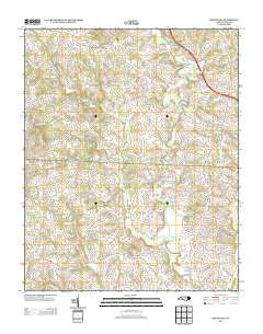 Reepsville North Carolina Historical topographic map, 1:24000 scale, 7.5 X 7.5 Minute, Year 2013