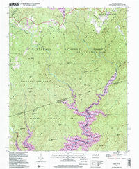 Reid North Carolina Historical topographic map, 1:24000 scale, 7.5 X 7.5 Minute, Year 1997