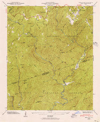 Reid North Carolina Historical topographic map, 1:24000 scale, 7.5 X 7.5 Minute, Year 1946