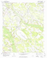 Rennert North Carolina Historical topographic map, 1:24000 scale, 7.5 X 7.5 Minute, Year 1972
