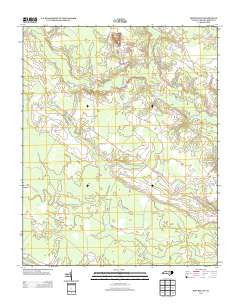 Republican North Carolina Historical topographic map, 1:24000 scale, 7.5 X 7.5 Minute, Year 2013