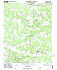 Rich Square North Carolina Historical topographic map, 1:24000 scale, 7.5 X 7.5 Minute, Year 1997