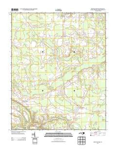 Rich Square North Carolina Historical topographic map, 1:24000 scale, 7.5 X 7.5 Minute, Year 2013