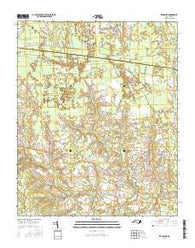 Richlands North Carolina Current topographic map, 1:24000 scale, 7.5 X 7.5 Minute, Year 2016