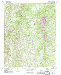 Ridgeville North Carolina Historical topographic map, 1:24000 scale, 7.5 X 7.5 Minute, Year 1968